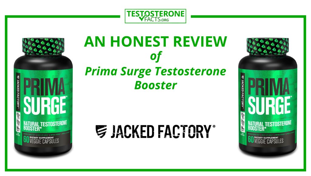 Prima Surge Testosterone Booster - Product Review