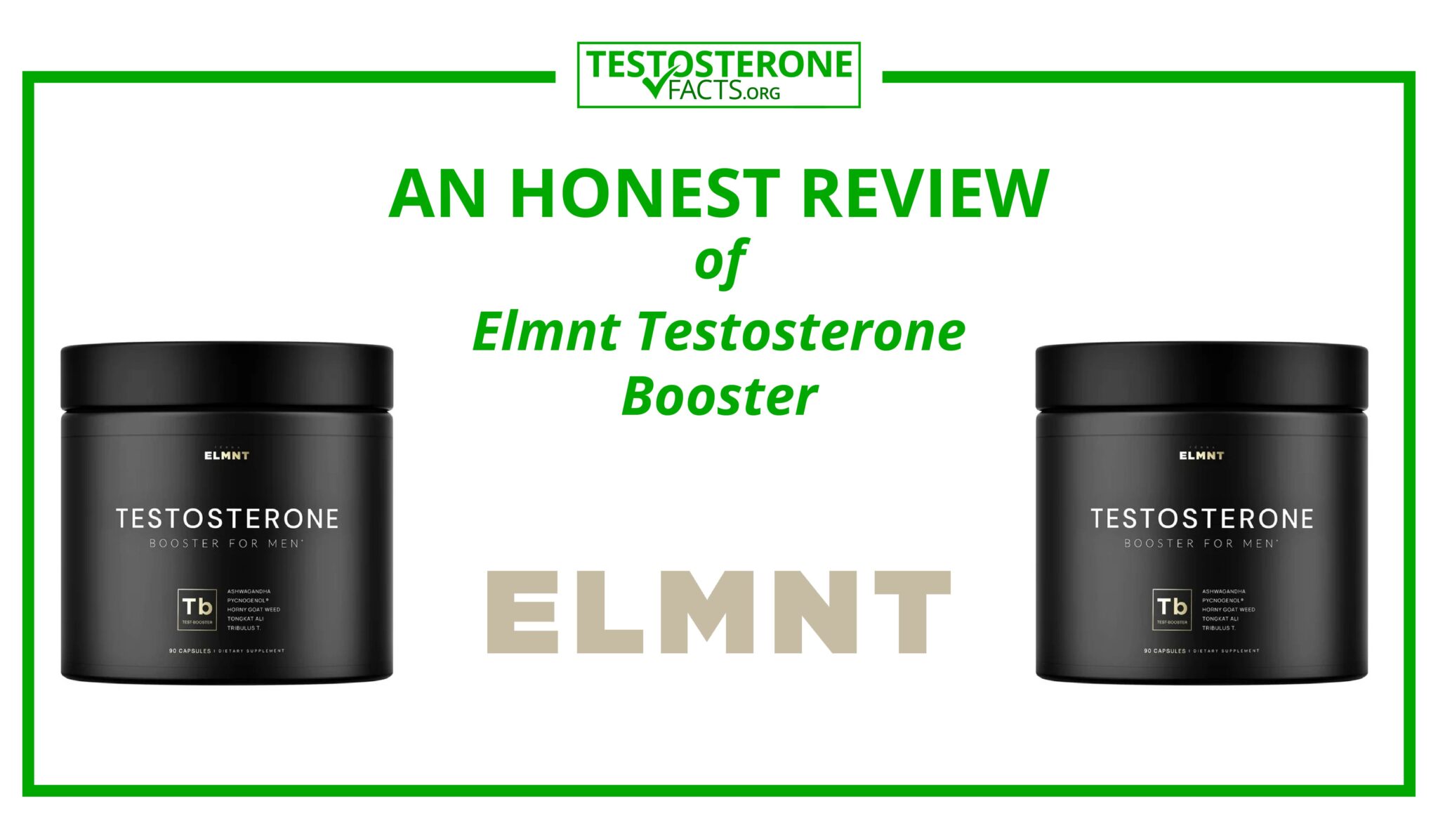 Elmnt Testosterone Booster - Product Review